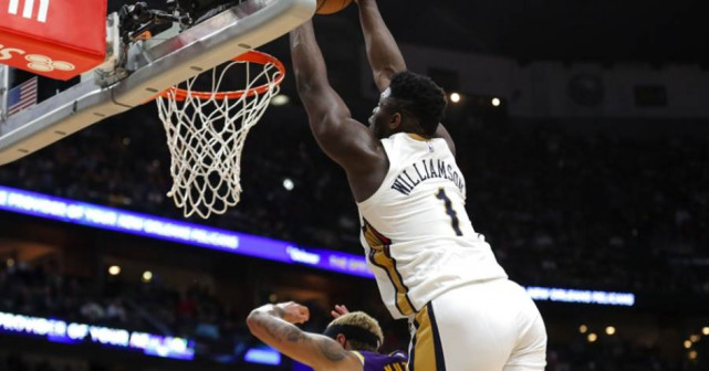 魔术碾压辽宁队,锡安刷新纪录 魔术碾压辽宁队,锡安刷新纪录