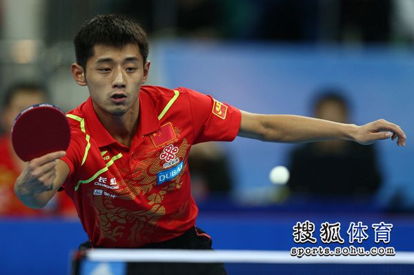 德国队逆转瑞典队，张继科关键制胜